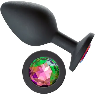 Cloud 9 GEMS Jeweled Silicone Anal Plug Medium