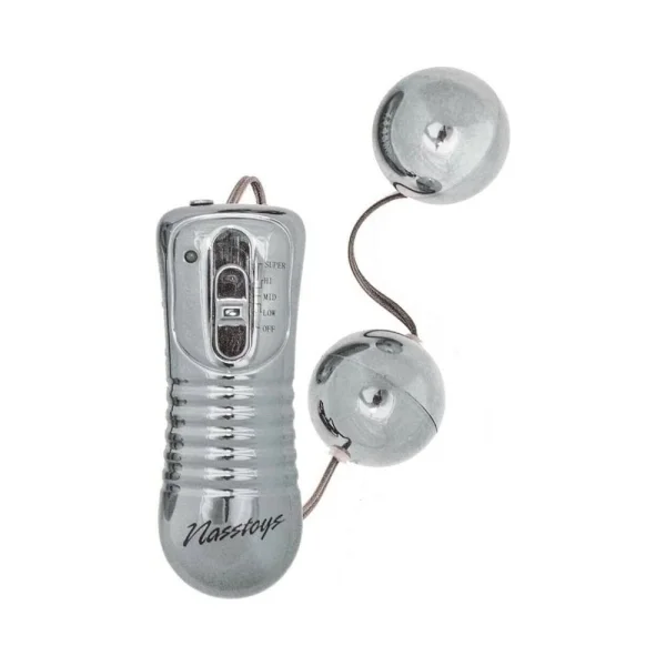 Nen Wa Balls Waterproof Vibrating Balls - Silver — image 4 of 5