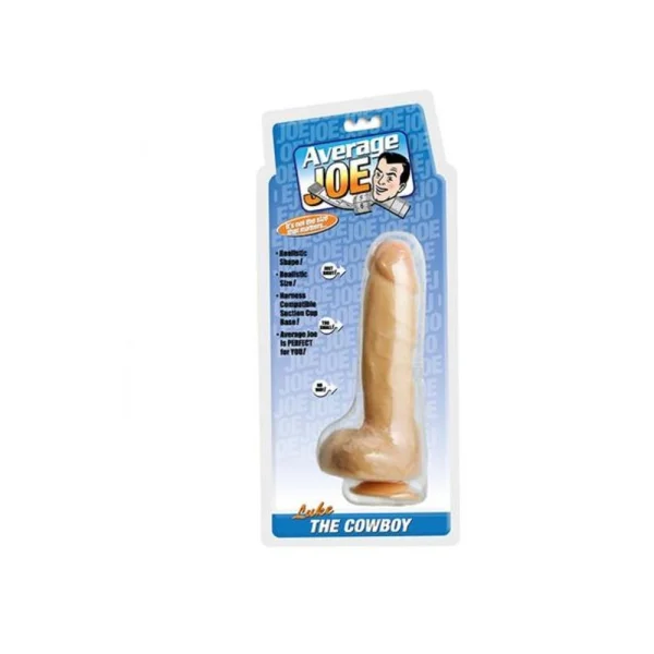 Average Joe The Cowboy Luke Dildo Beige