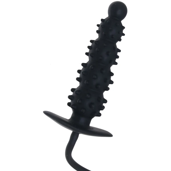 Ass Puffer Nubbed Inflatable Silicone Anal Plug — image 20 of 22