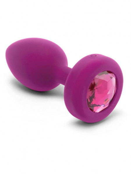 B-Vibe Vibrating Jewels Remote Control Plug S/M - various colours