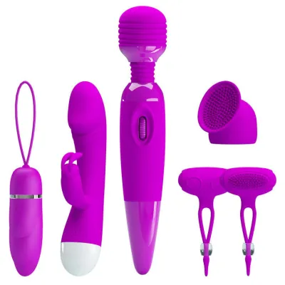 Purple Desire Collection 5 Toys Attachments