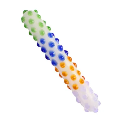 Lucent Beaded Glass Wand