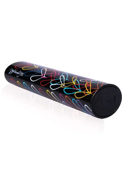 LoveBuzz Positive Angle Rechargeable Waterproof Vibrator By Screaming O - Black