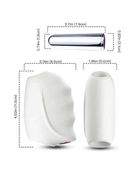 Ovi Mini Vibrating Masturbator - 4.5 Inch