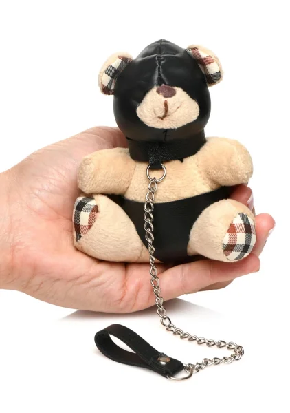 Hooded Teddy Bear Keychain