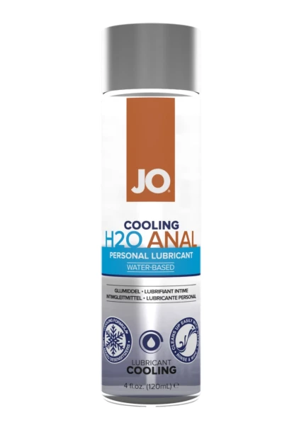 H2O Anal Personal Lube 4oz/120ml