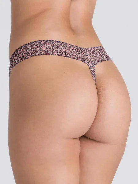 Lovehoney Wild Pink Lace Thong Set (3 Count)