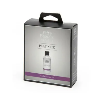Fifty Shades Of Grey Play Nice Vanilla Massage Oil 90 Ml