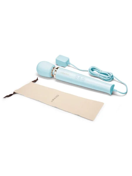 Powerful Plug In Sky Blue Massager - Le Wand