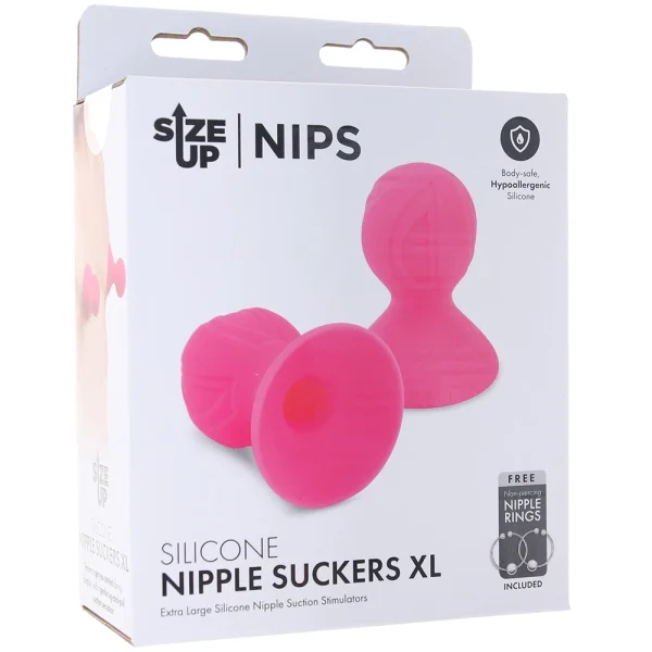 Size Up XL Silicone Nipple Suckers