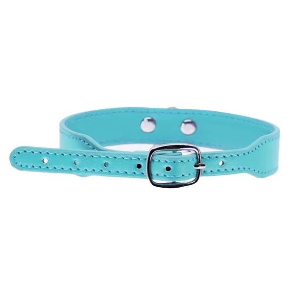 Love In Leather Faux-Leather Adjustable Collar