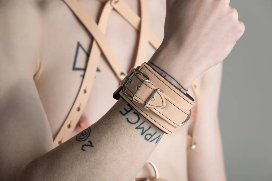 Liberator Leatherworks Mercer Padded Wrist Cuffs