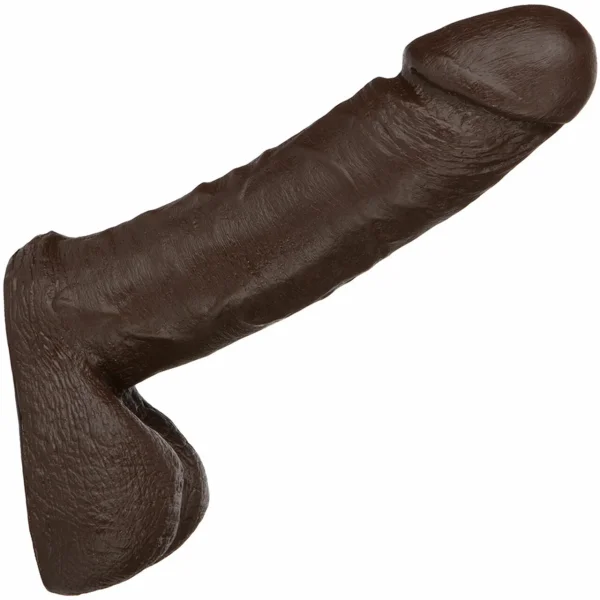 Doc Johnson Vac-U-Lock 8" Realistic Cock - Chocolate