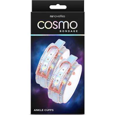 Rainbow Shimmer Ankle Cuffs