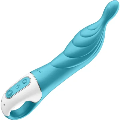 Satisfyer A Mazing 2 Rechargeable Waterproof 12 Function A Spot Vibrator Turquoise