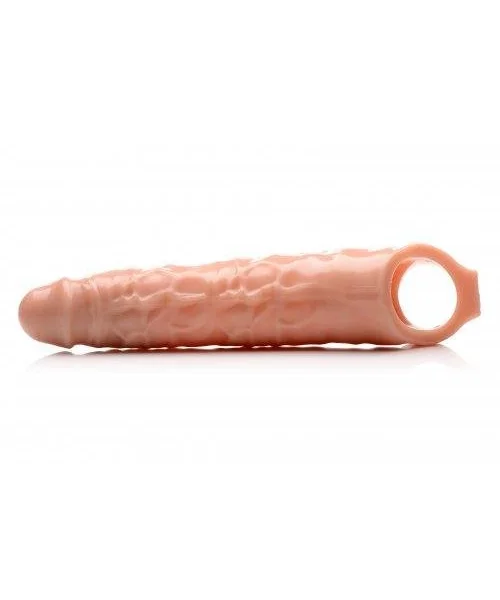 3 Inches Extender Sleeve Beige Penis Extension