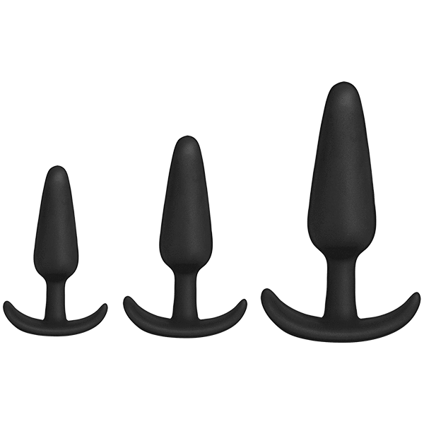 Doc Johnson Mood Naughty 1 Trainer Kit with 3 Butt Plugs