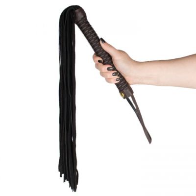 Bondara Luxe Dressage Dreams Suede And Leather Flogger 26 Inch