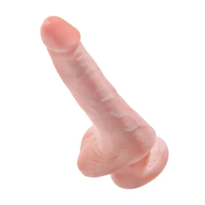 Pipedream King Cock 6 Realistic Suction Cup Dildo