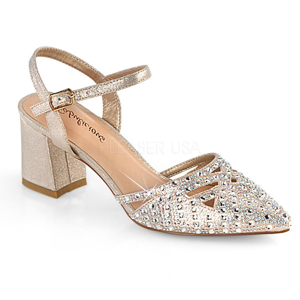 2 3/4 inches Block Heel Ankle Strap Pump — image 9 of 16