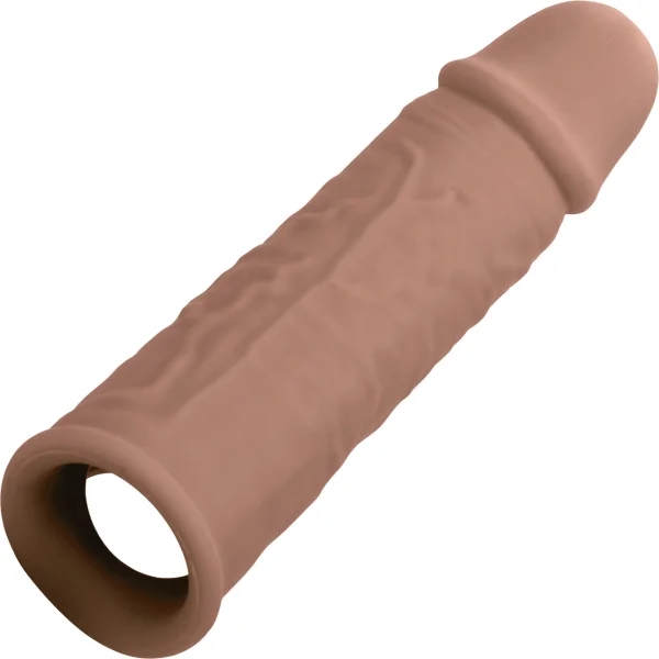 Performance Maxx Life-Like 7" Penis Extension By CalExotics - Chocolate