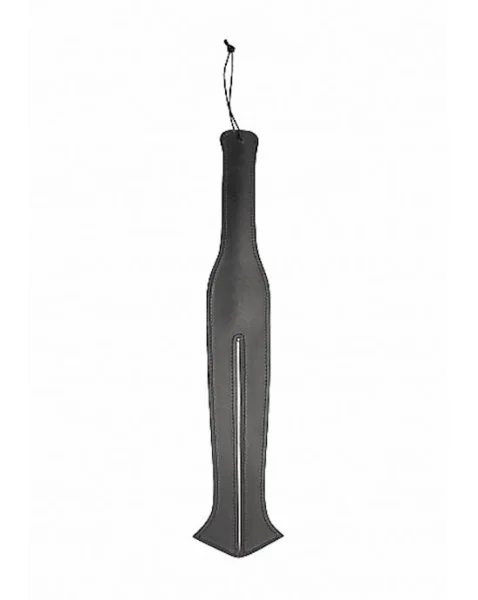Two Finger Paddle Tawse - Black