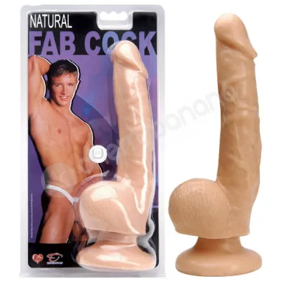 Natural Fab Cock Flesh Dildo