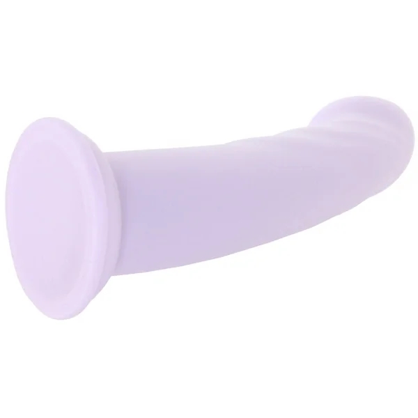 Dillio Platinum Super Eight Silicone 8" Suction Cup Dildo - Lavender