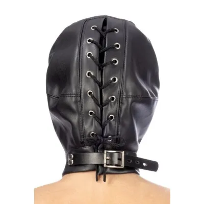 Fetish Tentation BDSM Closed Leatherette Hood
