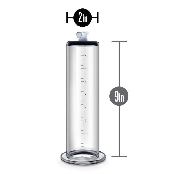 Blush Performance Gauge Pump Pistol Penis Pump Kit Choice of 5 Cylinder Sizes — image 5 of 9
