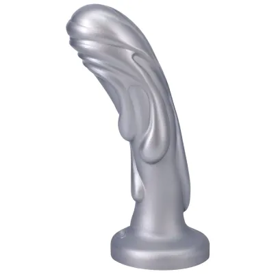 Realistic Dildos Tantus Magma 7 In Fantasy Dildo Medium firm Silver