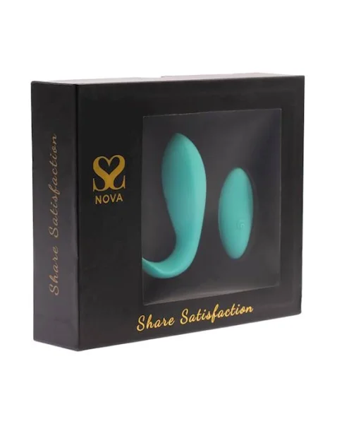Share Satisfaction Nova Rc Wearable Vibrator - Teal — image 7 of 14