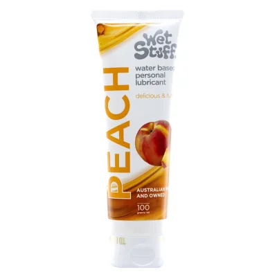 Wet Stuff Peach Water Based Personal Lubricant 100g