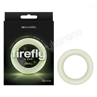 Firefly Clear Halo Cock Ring Small