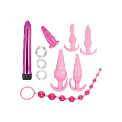 Pink Elite Collection Anal Play Kit