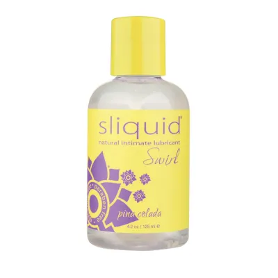 Sliquid Swirl Natural Water Based Lubricant Pina Colada