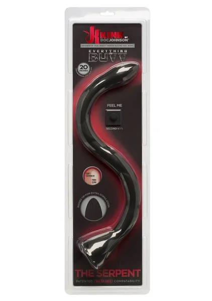KINK - The Serpent - Dual Density SECONDSKYN™ Anal Snake