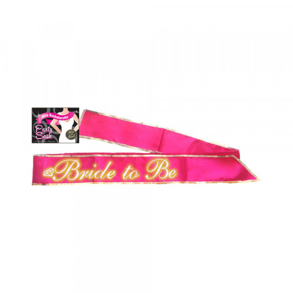 Bride To Be Sash Glow In The Dark