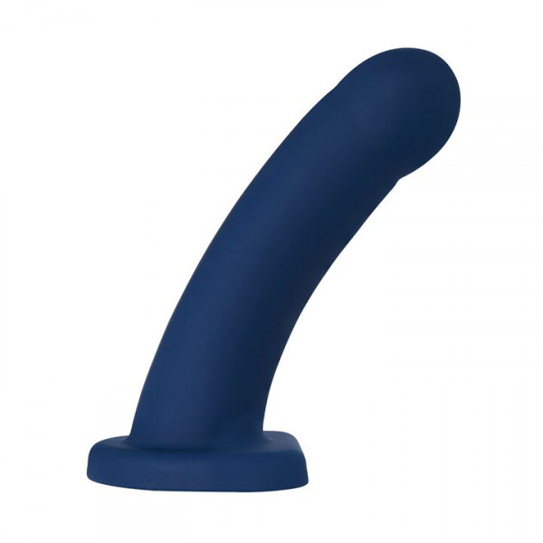Nexus Banx Navy Silicone Hollow Dildo - 8 Inch