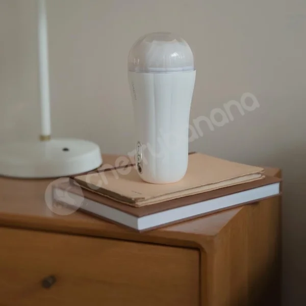 Svakom Robin White Ultra Soft Textured Sleeve In Sturdy Case Masturbator