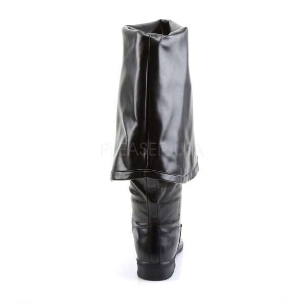 MAVERICK-2045 - Men\'s 1 1/2"Black Pirate BT W/ 11" Bell Cuff — image 4 of 8