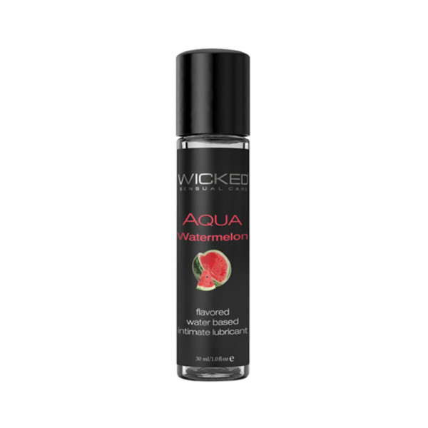 Wicked Aqua Water Based Lubricant Watermelon 1oz.
