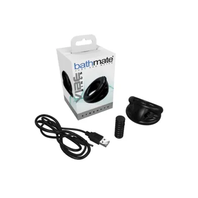 Bathmate Rechargeable Vibe Ring Strength Black