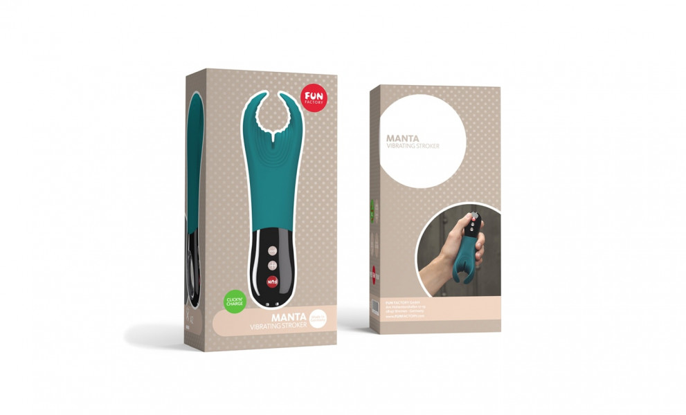 Fun Factory MANTA Vibrating Stroker