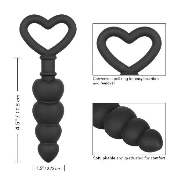SILICONE LOVE PROBE ANAL PLUG
