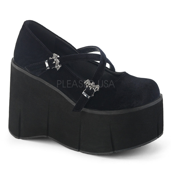 ^4 1/2 inches Platform Criss-Cross Strap Maryjane — image 9 of 12