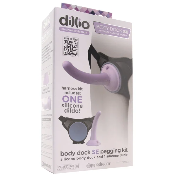 Pipedream Products Dillio Platinum Body Dock SE Pegging Kit