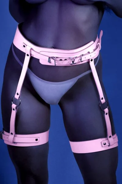 Fantasy Lingerie Strapped In Leg Harness
