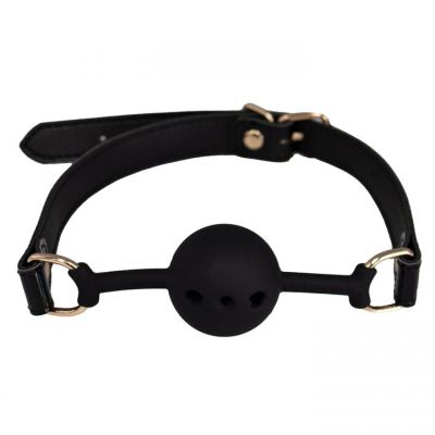 Bondara Luxe Pleasure Prism PU Vented Ball Gag